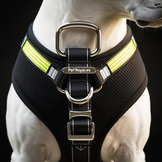 Harnais Personnalisé Pat’Royales – Sécurité et Élégance pour Chiens